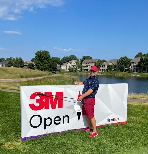 Great day for golf Blank Meme Template