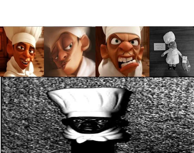 Chef Skinner becoming uncanny | image tagged in chef,mr incredible becoming uncanny,uncanny | made w/ Imgflip meme maker