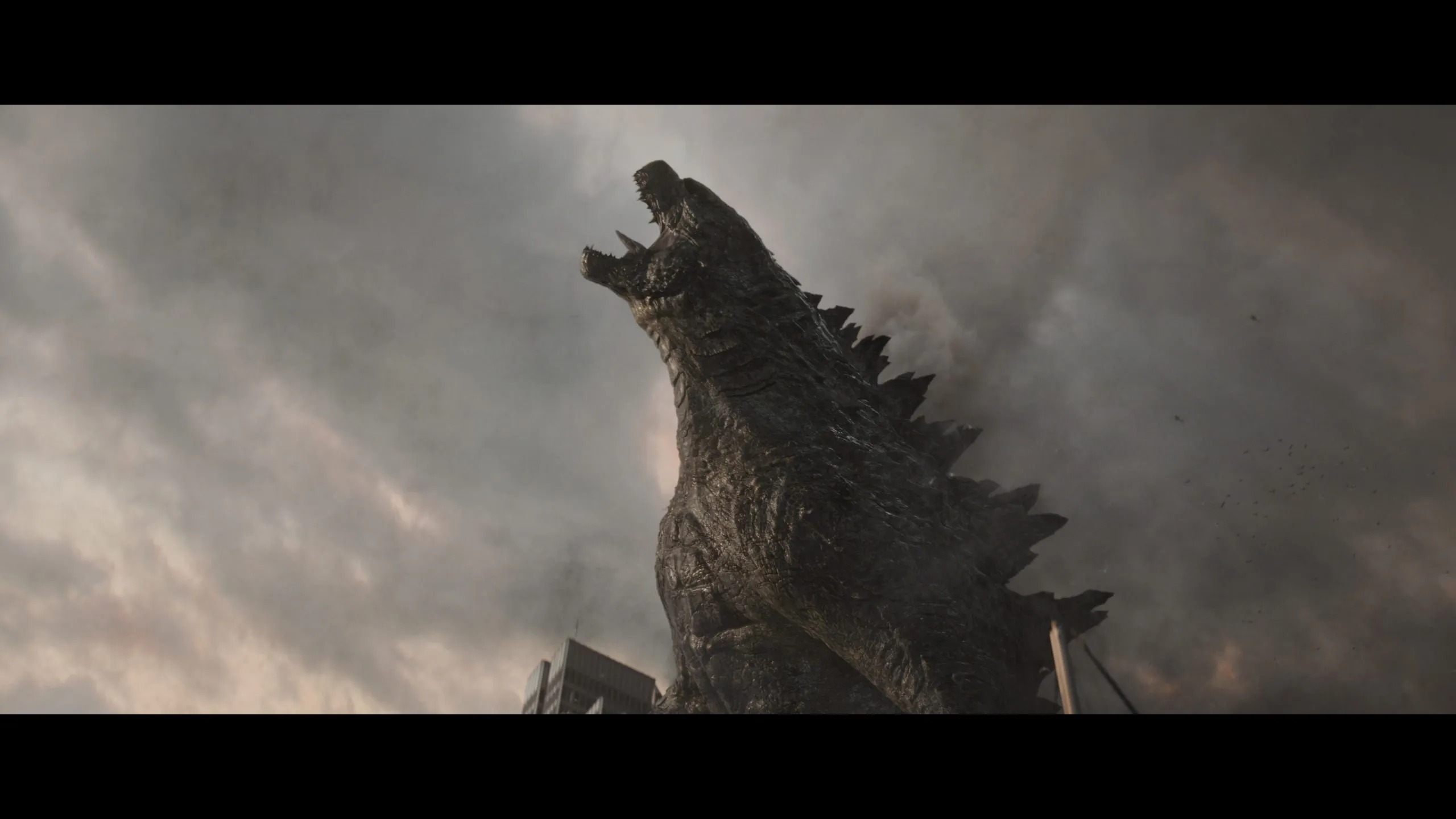 High Quality Godzilla roar Blank Meme Template