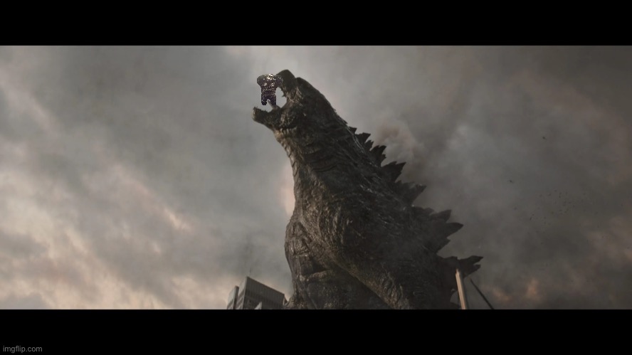 image tagged in godzilla roar | made w/ Imgflip meme maker