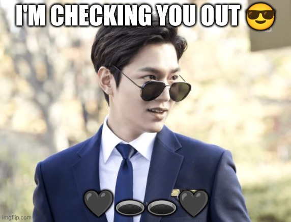 Love to all |  I'M CHECKING YOU OUT 😎; 🖤🕳️🕳️🖤 | image tagged in wow | made w/ Imgflip meme maker