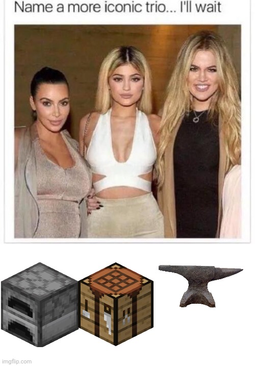 Ez | image tagged in name a more iconic trio | made w/ Imgflip meme maker