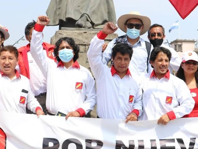 Peru libre Castillo cerron Blank Meme Template