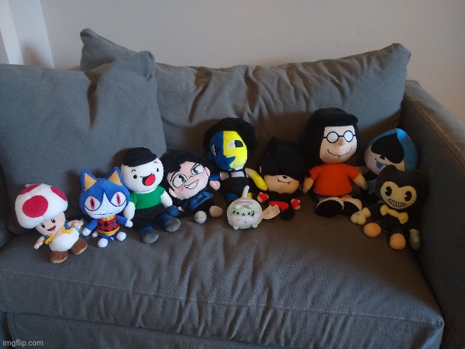 My collection of plushies | made w/ Imgflip meme maker