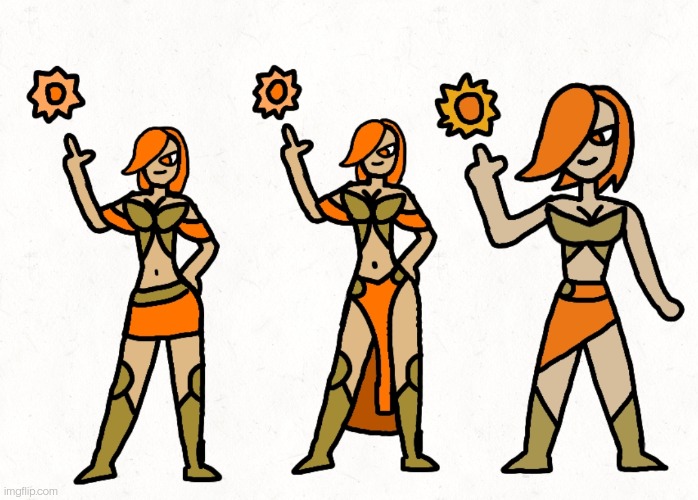 Here are some of the designs I made for Peyton, inkmatas said the middle one is good so I guess it's canon | made w/ Imgflip meme maker