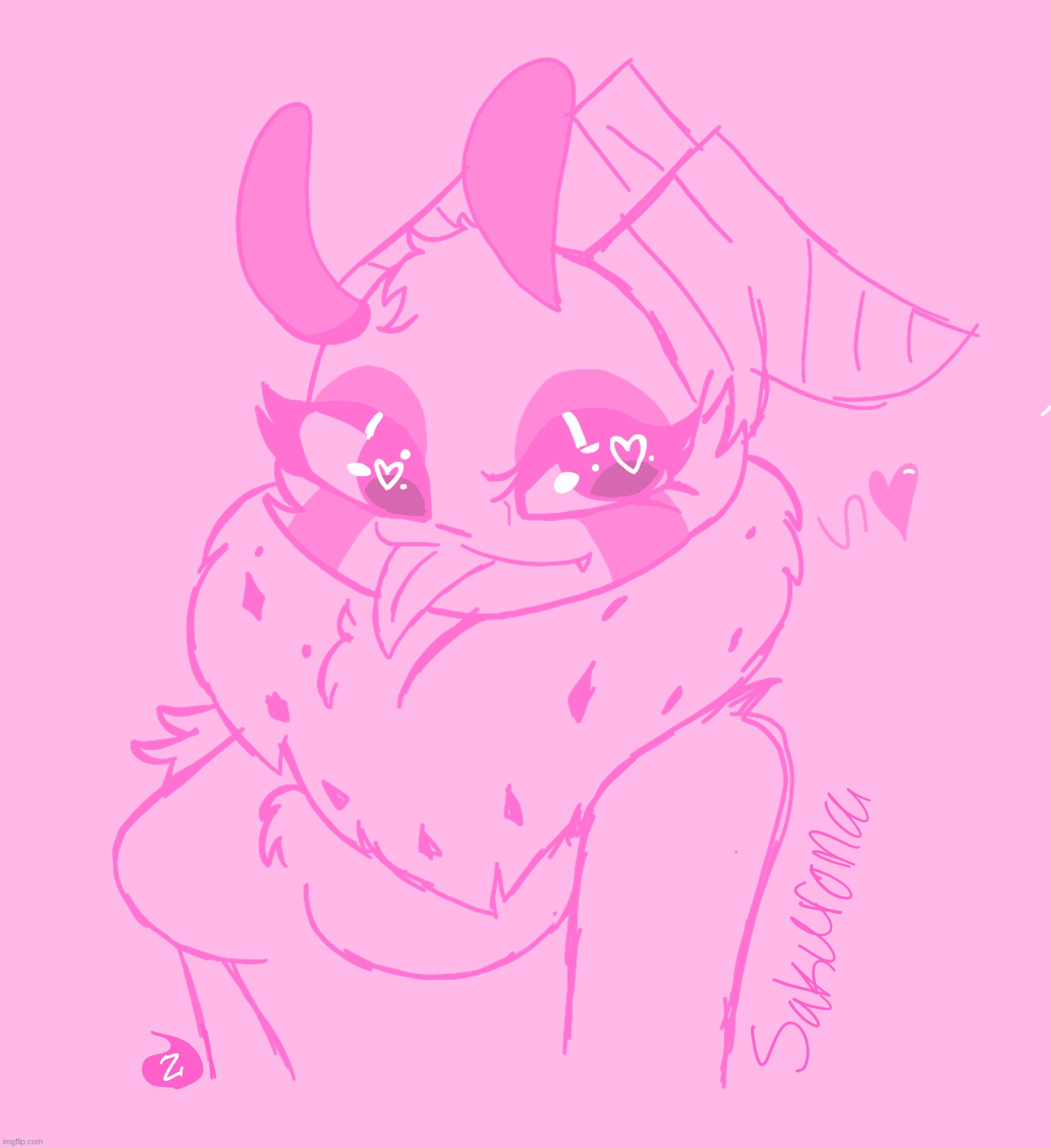 I wanted to Draw Sakuroma better than I did a year ago sooooo- | made w/ Imgflip meme maker