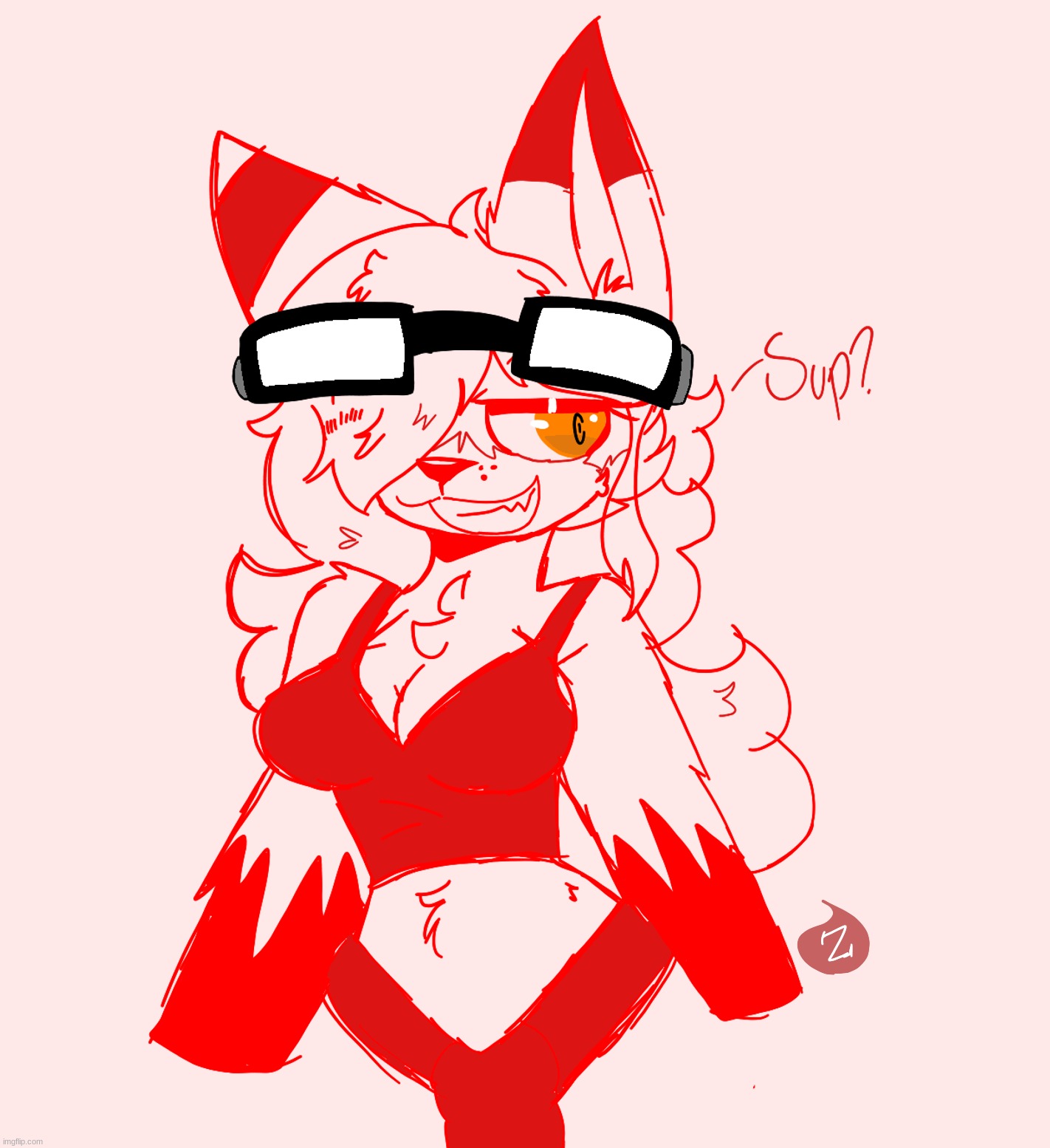 I forgor how to draw furries smh nvm | made w/ Imgflip meme maker
