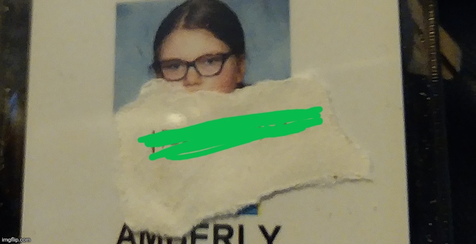 I wrote my ip address on my school id | made w/ Imgflip meme maker