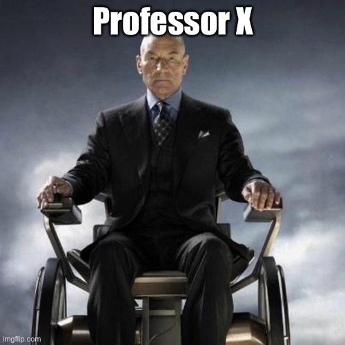 Professor Xavier | Professor X | image tagged in professor xavier | made w/ Imgflip meme maker