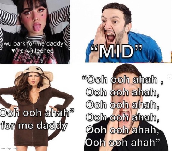 ooh ooh ahh ahh | image tagged in memes | made w/ Imgflip meme maker