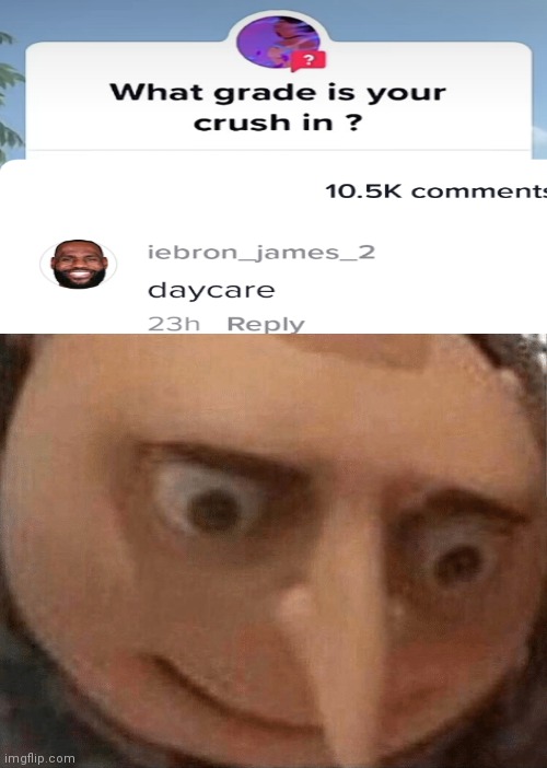I was scrolling through TikTok and saw this | image tagged in uh oh gru | made w/ Imgflip meme maker