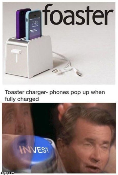 I need this: | image tagged in toast,toaster,iphone | made w/ Imgflip meme maker