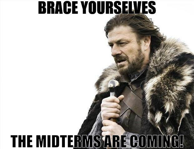 IT ABOUT TO BE SOME BULL$#!^! | BRACE YOURSELVES; THE MIDTERMS ARE COMING! | image tagged in memes,brace yourselves x is coming | made w/ Imgflip meme maker