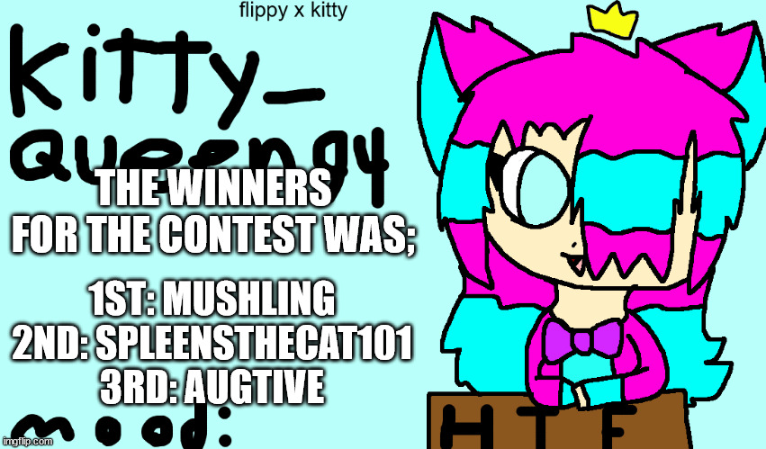 anoment 2.0 | THE WINNERS FOR THE CONTEST WAS;; 1ST: MUSHLING
2ND: SPLEENSTHECAT101
3RD: AUGTIVE | image tagged in anoment 2 0 | made w/ Imgflip meme maker