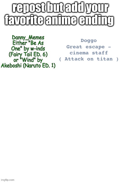 Doggo
Great escape - cinema staff
( Attack on titan ) | made w/ Imgflip meme maker