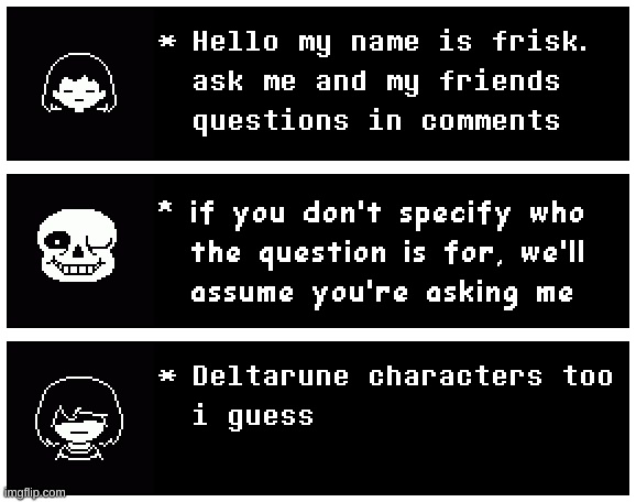 Image Tagged In Sans text box undertale deltarune sans Undertale Imgflip