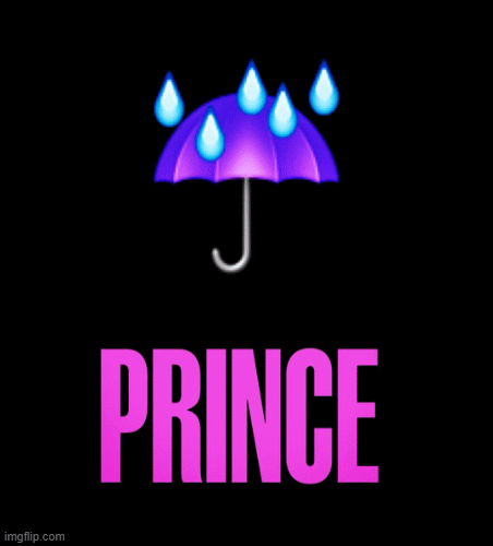 Dearly Beloved | image tagged in david bowie,prince,purple rain,emooji art,brian einersen | made w/ Imgflip images-to-gif maker