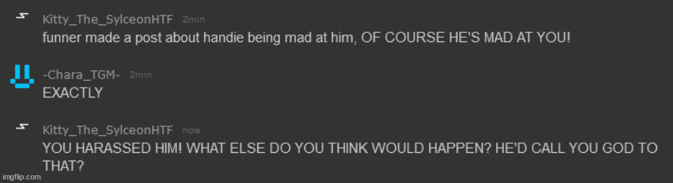 like bruh what else would he do to being harassed? be happy? if your harassed be mad abt it | made w/ Imgflip meme maker