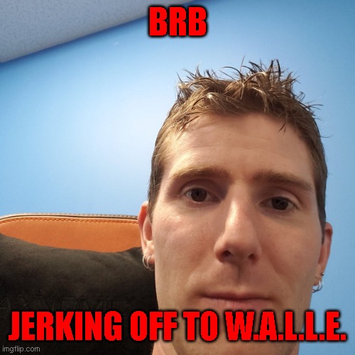 AAAAAAAAAAAAAAAAAAAAAAAAAAAAA | BRB; JERKING OFF TO W.A.L.L.E. | image tagged in linus tech tips,nsfw | made w/ Imgflip meme maker