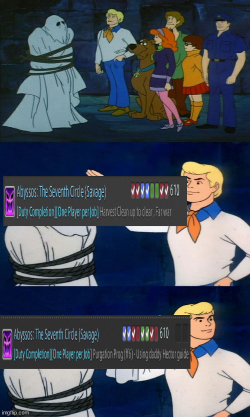 Scooby Doo Unmasking | image tagged in scooby doo unmasking | made w/ Imgflip meme maker