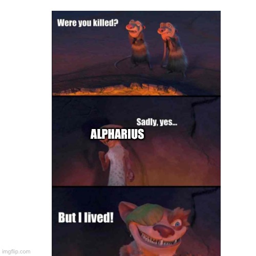 ALPHARIUS | made w/ Imgflip meme maker