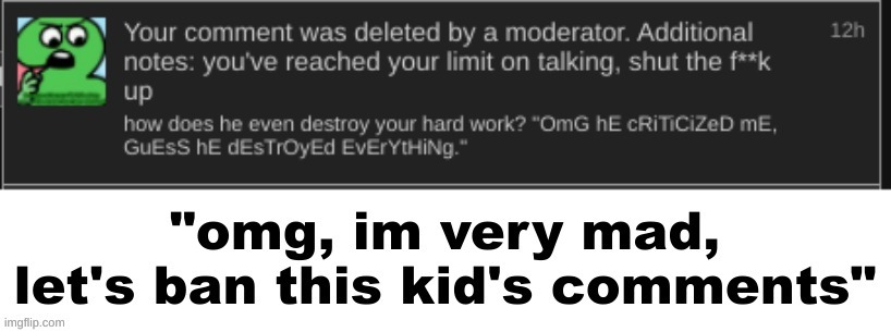 (kitty: a rule here is no hate to anyone, the comment counts as hate) | made w/ Imgflip meme maker