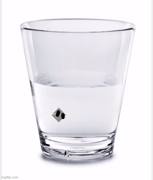 Glass of water | image tagged in glass of water | made w/ Imgflip meme maker