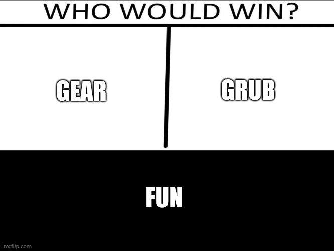 Who will win (3 person) | GEAR GRUB FUN | image tagged in who will win 3 person | made w/ Imgflip meme maker