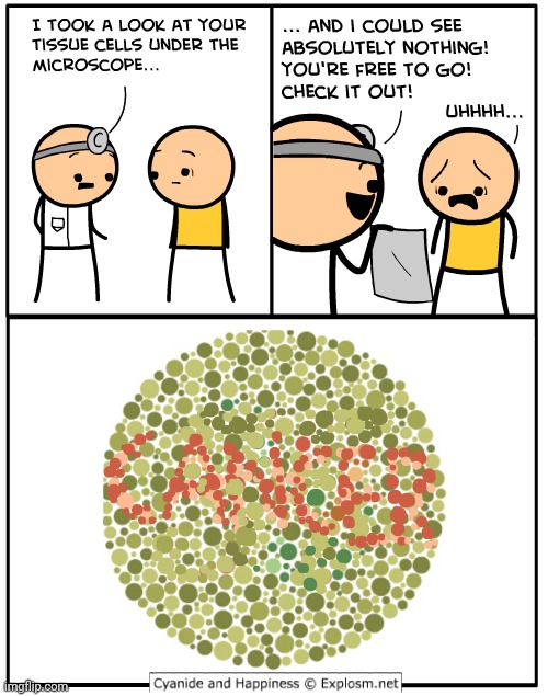 CANCER | image tagged in cancer,cyanide and happiness,comics,comic,comics/cartoons,tissue | made w/ Imgflip meme maker