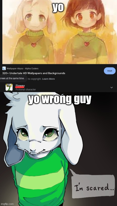 Flowsriel | yo; yo wrong guy | made w/ Imgflip meme maker