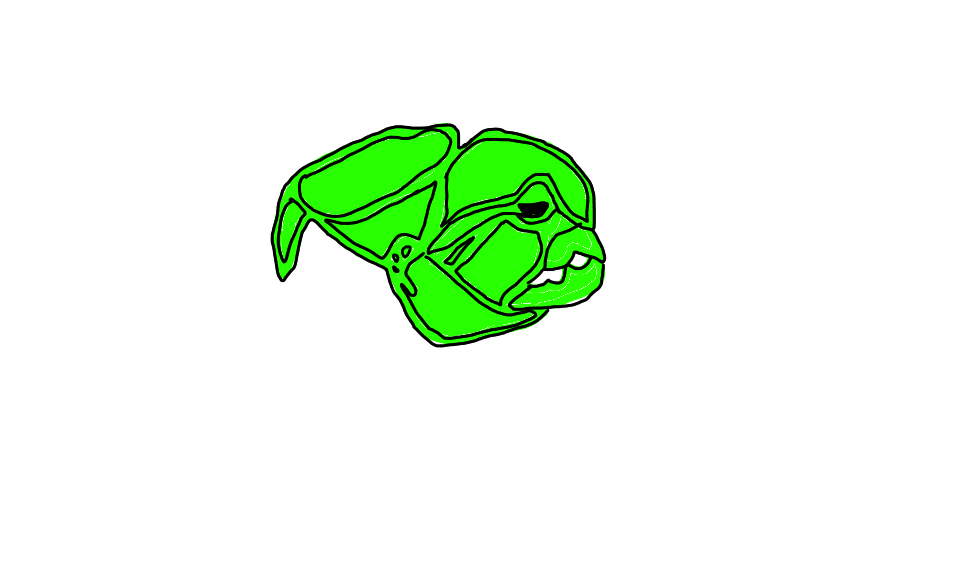 High Quality Dunkleosteus Normal Icon Blank Meme Template