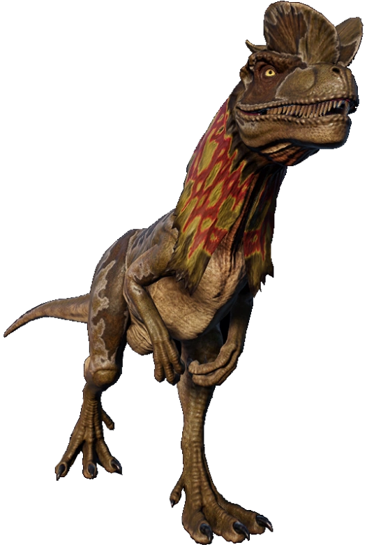Dilophosaurus 3 (Classic Design) Blank Meme Template