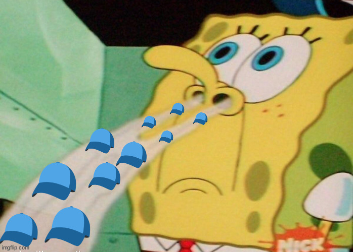 SpongeBob smelling | image tagged in spongebob smelling | made w/ Imgflip meme maker