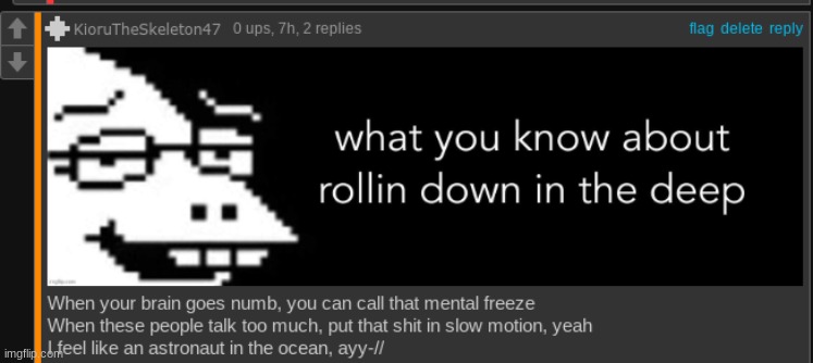 Whatcha know bout rolling down i n the deep stream template | image tagged in whatcha know bout rolling down i n the deep stream template | made w/ Imgflip meme maker