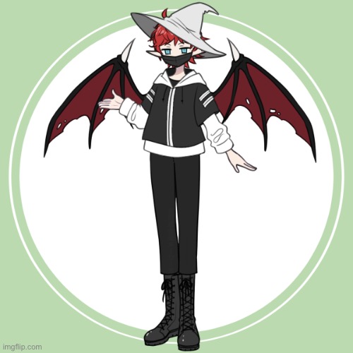 ig this oc’s name is Yoto bc I thought of the name when I looked at him- | made w/ Imgflip meme maker