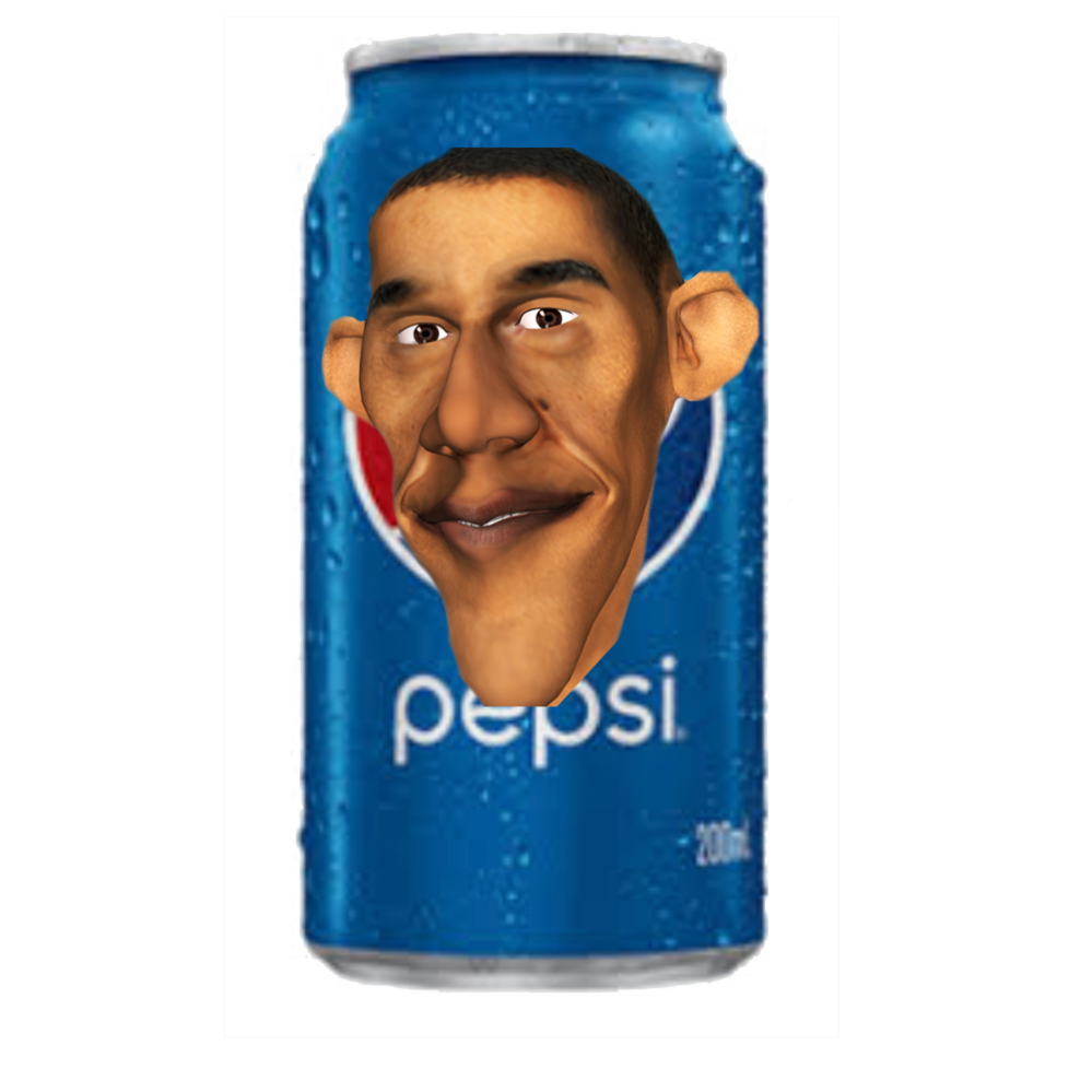 High Quality Obama pepsi Blank Meme Template