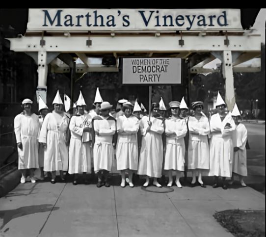 Martha's Vineyard KKK women Blank Meme Template