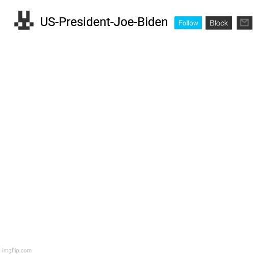 High Quality US-President-Joe-Biden announcement template Blank Meme Template