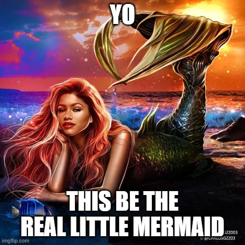 TRUTH | YO; THIS BE THE REAL LITTLE MERMAID | image tagged in so true memes,change my mind | made w/ Imgflip meme maker