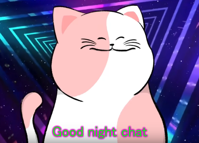 High Quality Night chat Blank Meme Template