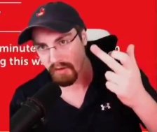 High Quality Failboat middle finger Blank Meme Template
