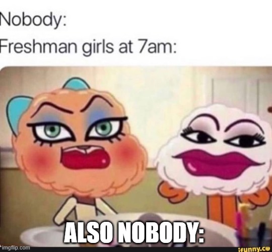 none | ALSO NOBODY: | image tagged in net | made w/ Imgflip meme maker