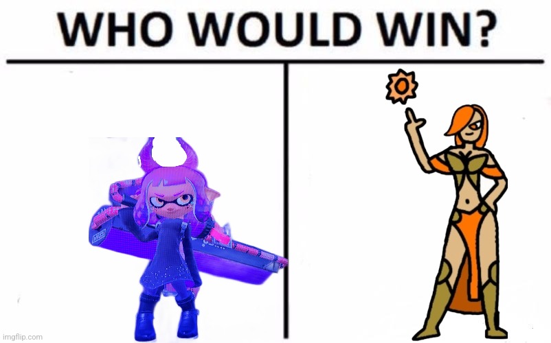 Inkmatas vs Peyton | image tagged in memes,who would win | made w/ Imgflip meme maker