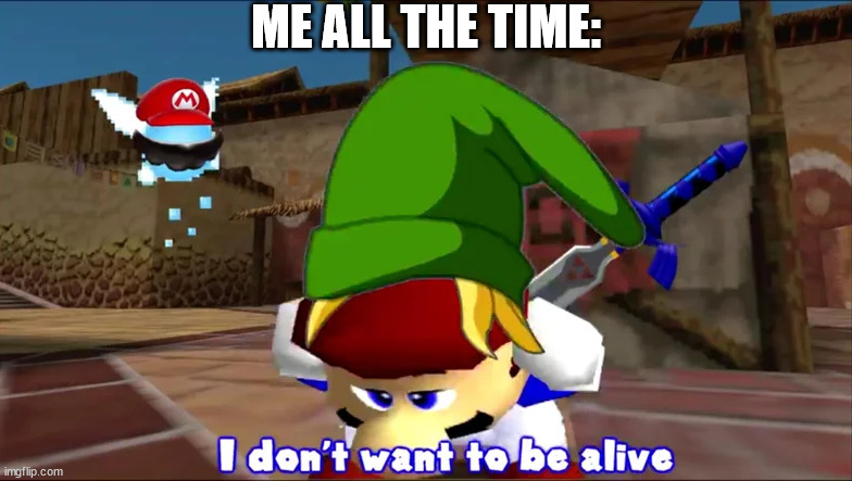 Image tagged in i don't want to be alive smg4 - Imgflip