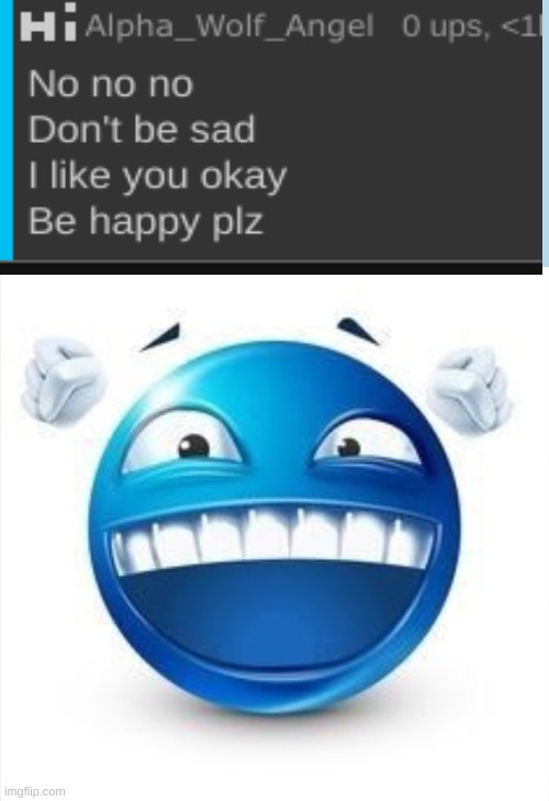 Laughing Blue Guy | image tagged in laughing blue guy | made w/ Imgflip meme maker