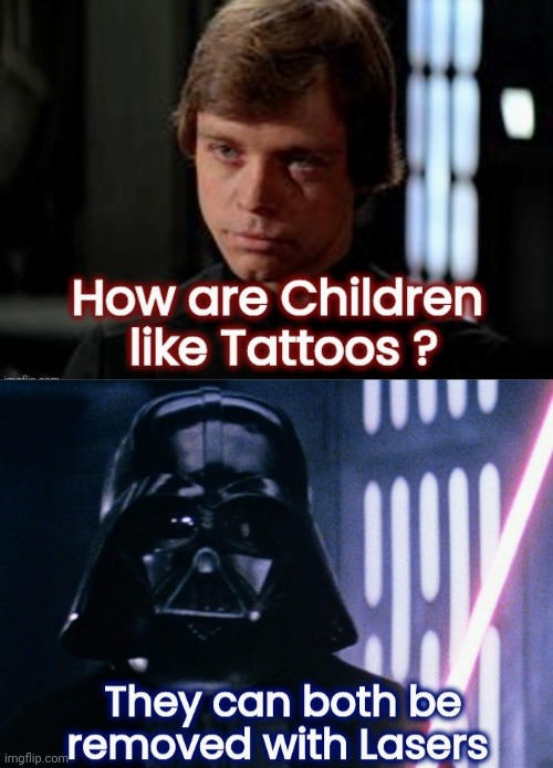 "Luke , I am your Father" | image tagged in star wars,star wars no,not funny,dad joke,the force awakens | made w/ Imgflip meme maker