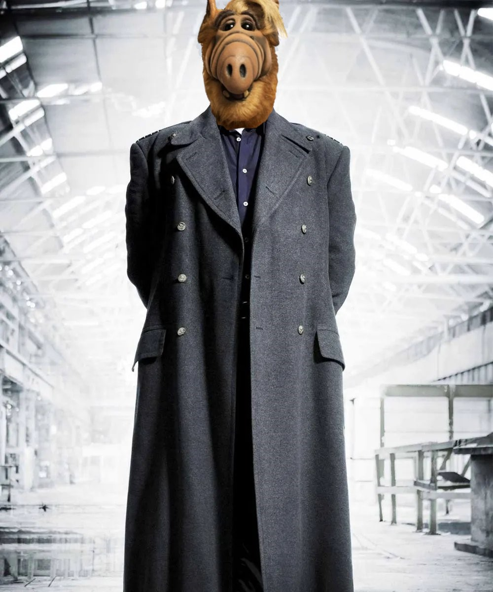 Alf as Jack Harkness Torchwood Blank Meme Template