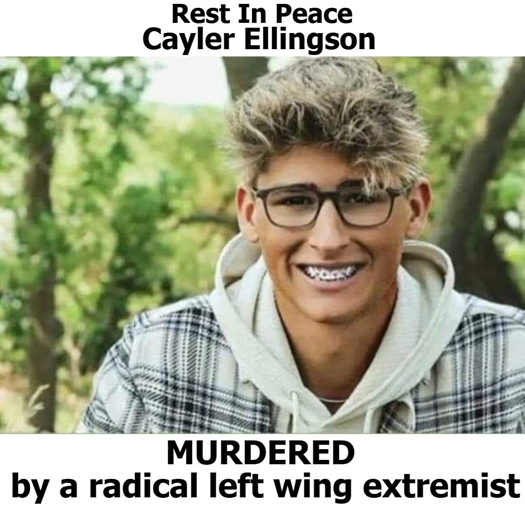 The tree of liberty must be refreshed from time to time with the blood of patriots & tyrants! | image tagged in rest in peace,the patriot,murder victim,radical left wing extremism,north dakota,cultural marxism | made w/ Imgflip meme maker