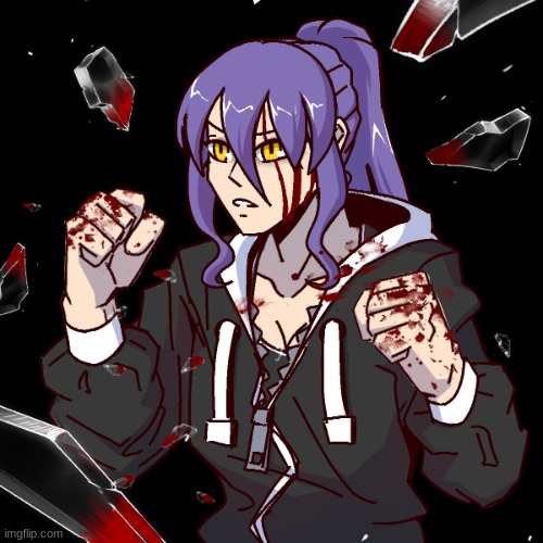 POV: Lunaria sees her fighting with... glass? | made w/ Imgflip meme maker