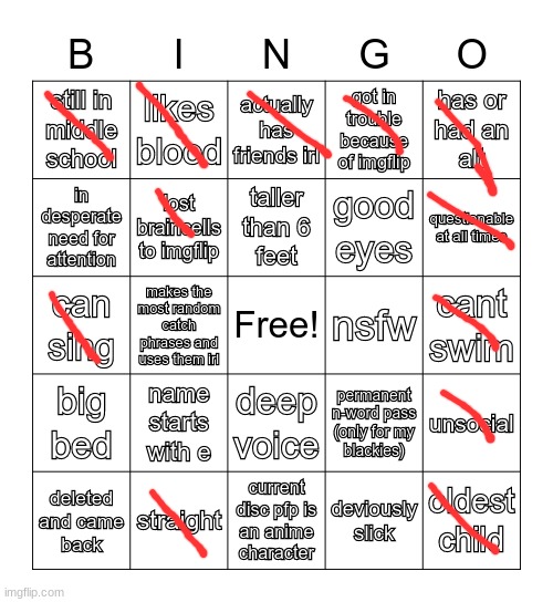 MSmg | image tagged in so i made an msmg bingo | made w/ Imgflip meme maker